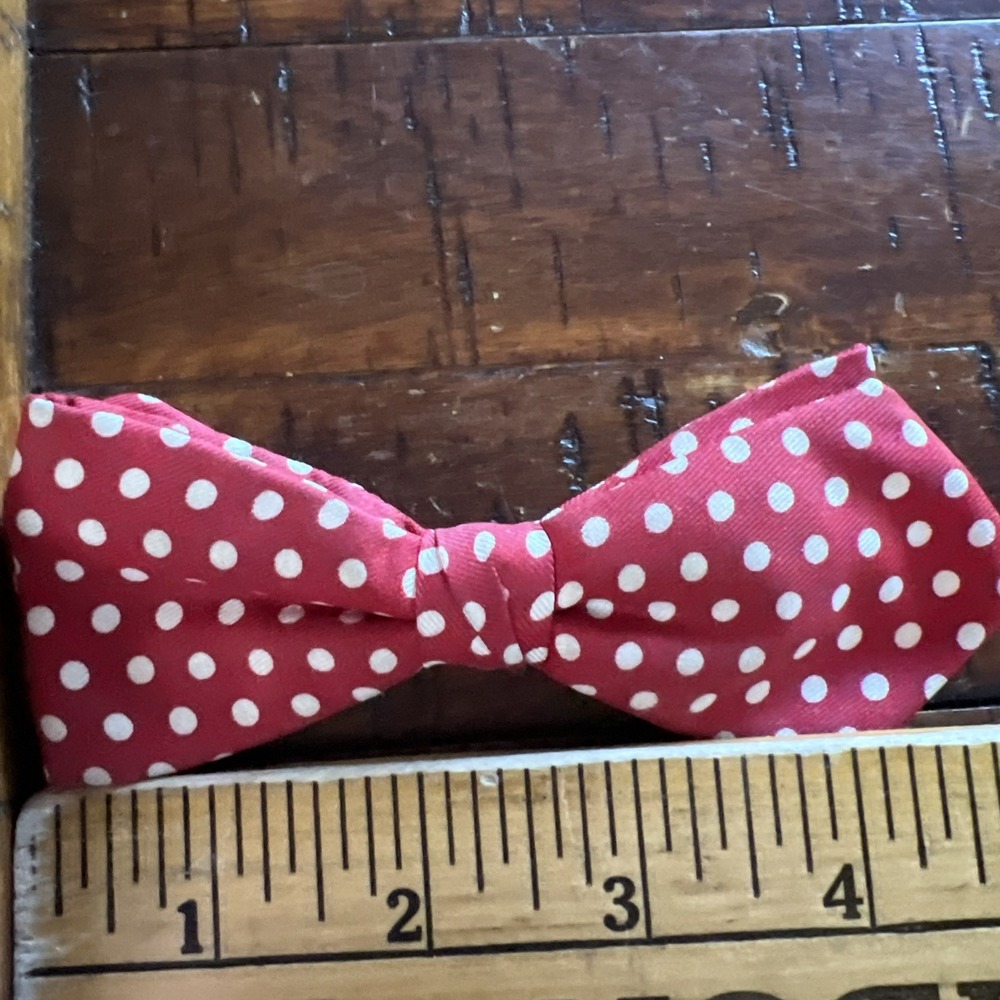 Lot Of 4 Vintage Clip On Bow Ties Wembley‎ Beau Clip Delton - Picture 4 of 13
